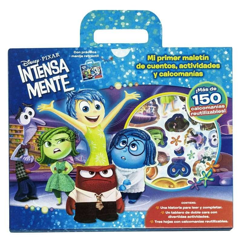 Intensamente Libro Cuento Tablero y Calcomanias