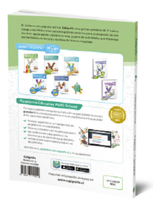 Caligrafix Cuaderno Caligrafia Vert 1 Bas 1 Sem