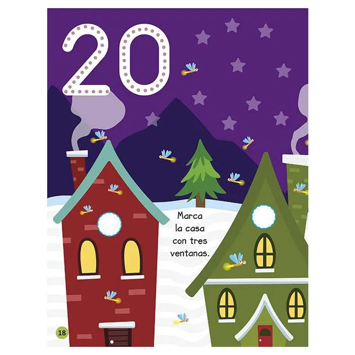 Libro De Actividades 123 con stickers - Nuevo Y Original - Lexus