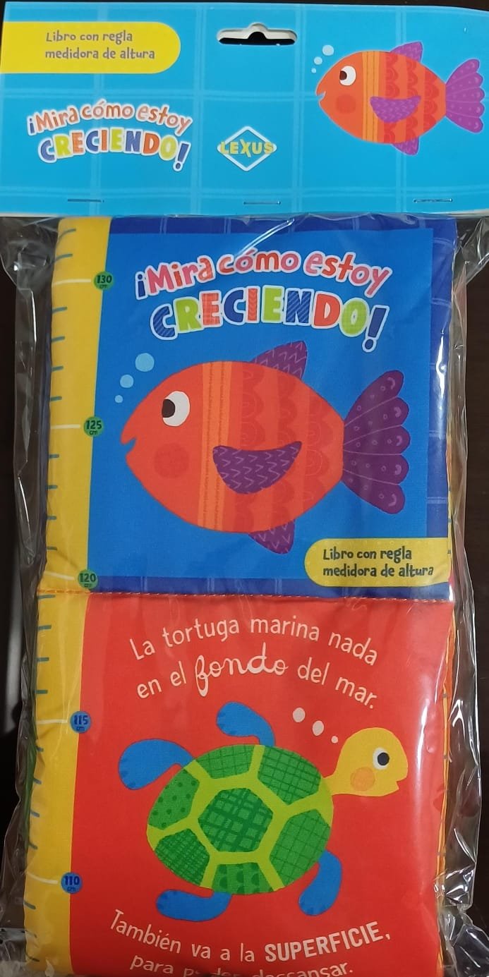 ¡Mira Cómo Estoy Creciendo!: Con Regla Medidora de Altura