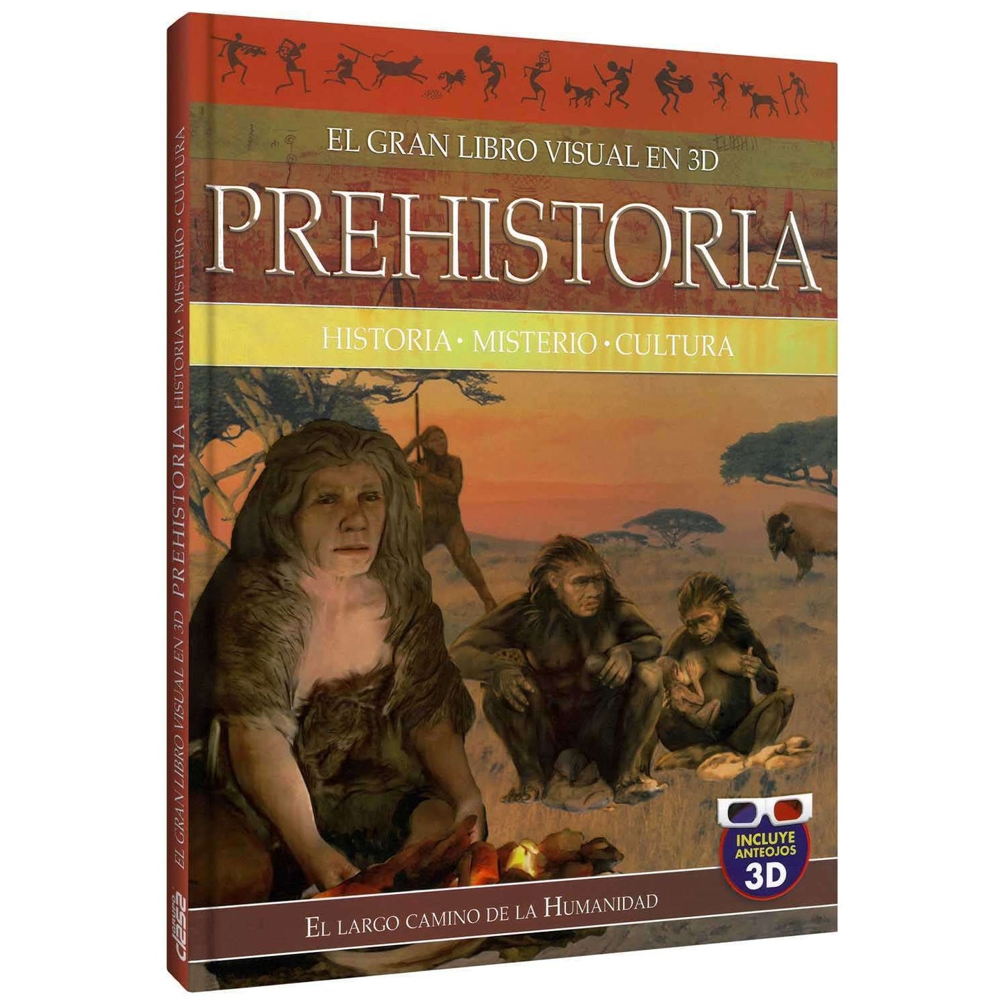 El Gran Libro Visual en 3D Prehistoria