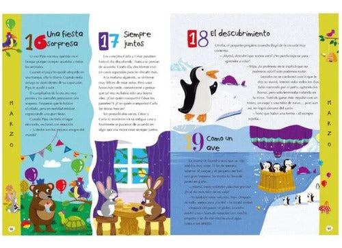 Libro 365 Historias - Una Historia Por Noche - Lexus T/dura