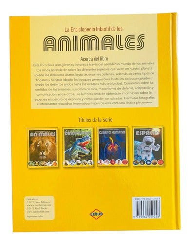 Libro La Enciclopedia Infantil De Los Animales - Lexus Nuevo