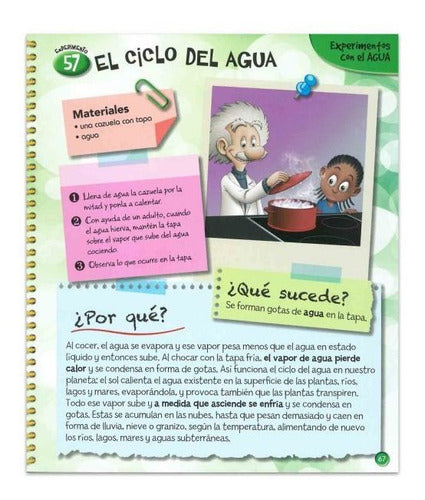 Libro 103 Experimentos Ciencia Para Niños Lexus