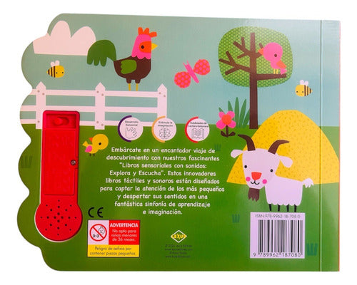Libro Ritmo Del Granero 5 Sonidos Toca Y Escucha - Lexus