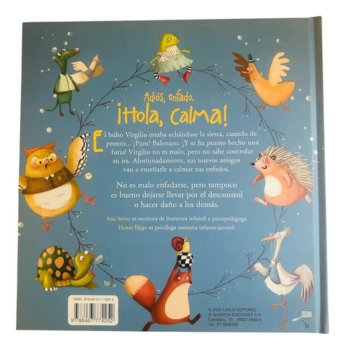 Libro Adios Enfado ¡hola Calma! - Lexus Nuevo Origina T/dura