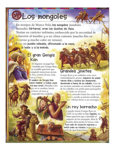 Libro Marco Polo Viajero Y Explorador - Minibiografia- Lexus