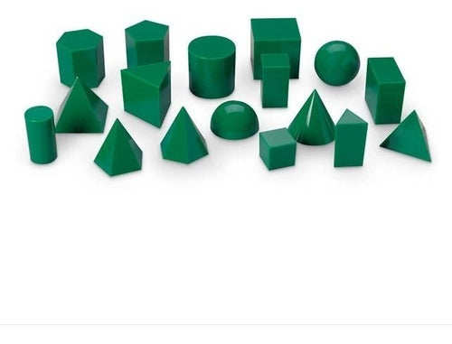 Cuerpos Geométricos 3d 17 Unidades