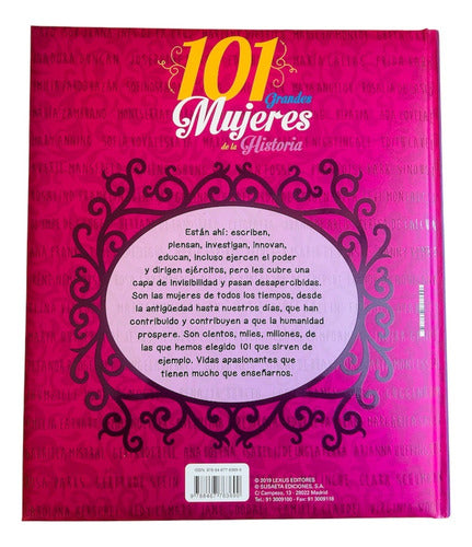 Libro 101 Grandes Mujeres De La Historia - Lexus Nuevo/origi