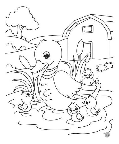 Libro De Actividades Animales De La Granja C/stickers- Lexus