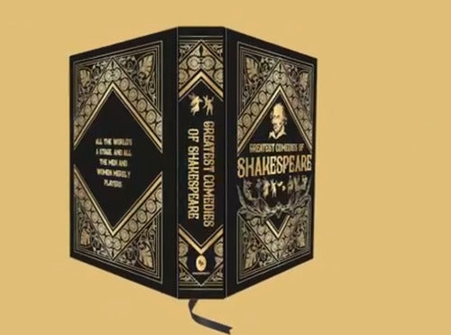 Greatest Comedies Of Shakespeare - Libro En Ingles - Ed Lujo