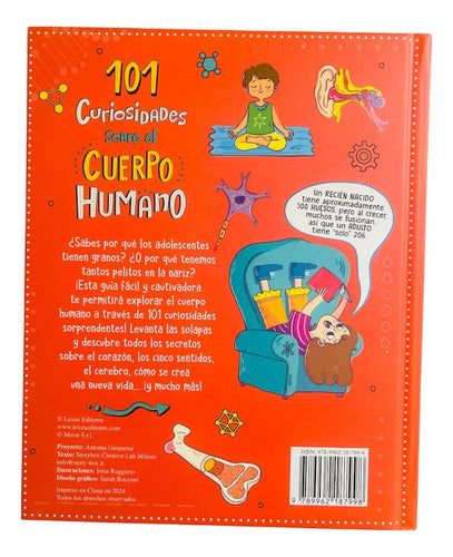 Libro 101 Curiosidades Sobre El Cuerpo Humano - Lexus T/dura