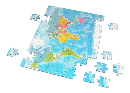 Libro Infantil Cuento Mundo + Puzle 100 Piezas Mundicrom