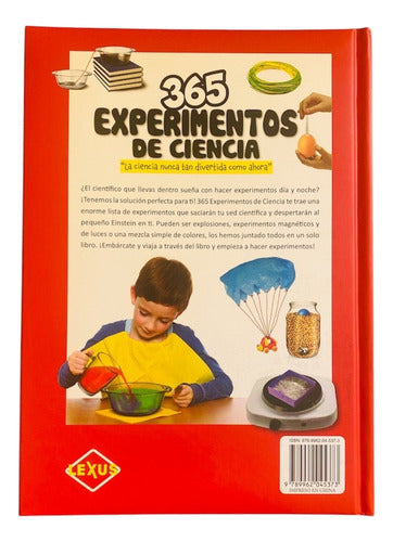 Libro 365 Experimentos De Ciencia - Lexus - Nuevo Y Original