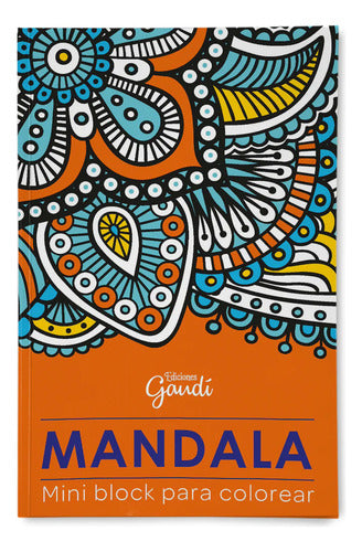 Mandala: Mini Block Para Colorear, De Ediciones Gaudí. N/a, Vol. 1. Editorial Mundicrom, Tapa Blanda, Edición 1 En Español, 2024