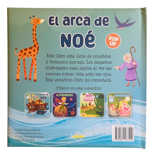 Libro El Arca De Noe - Pop-up - Lexus Nuevo/original T/dura