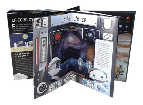 Libro El Espacio - Pop Up 3d - Mundicrom