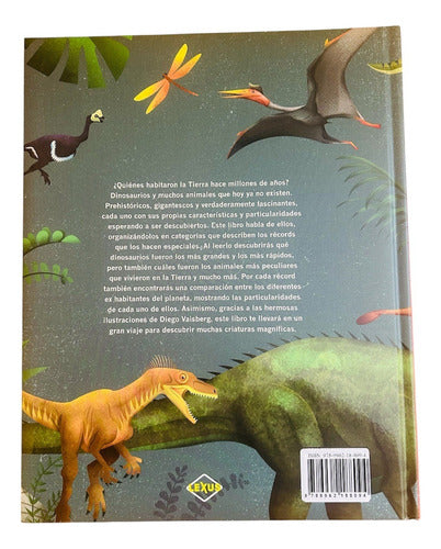 Libro Dinosaurios Y Otros Animales Extintos - T/dura- Lexus