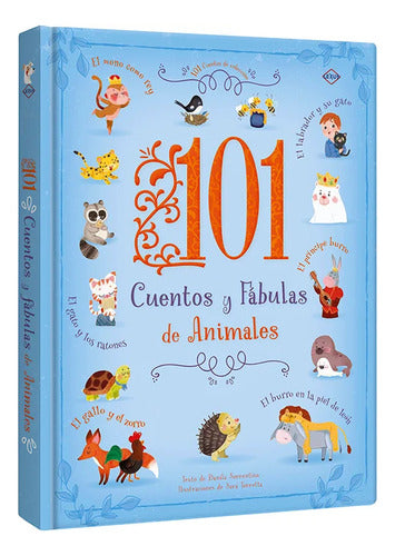 Libro 101 Cuentos Y Fabulas De Animales - Lexus