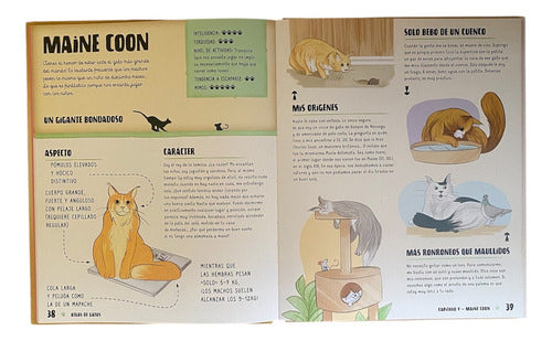 Libro Atlas De Gatos - Lexus - Nuevo Y Original - Tapa Dura