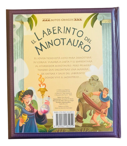 Libro El Laberinto Del Minotauro - Mitos Griegos - Lexus