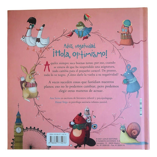 Libro Adios Negatividad ¡hola Optimismo! - Lexus Nuevo T/dur