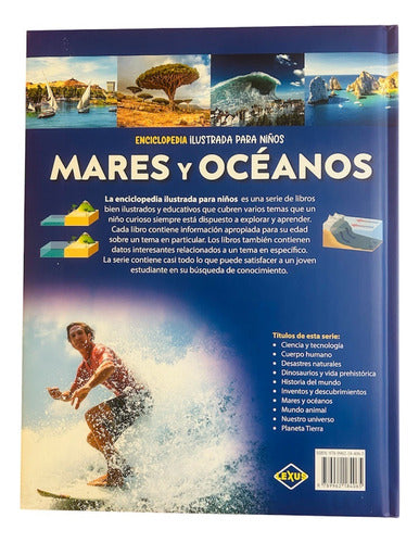 Enciclopedia Ilustrada Para Niños Mares Y Oceanos - Lexus
