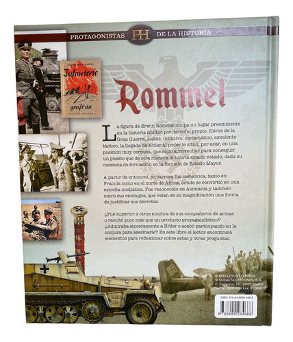 Libro Rommel - Protagonistas De La Historia - Lexus - Nuevo