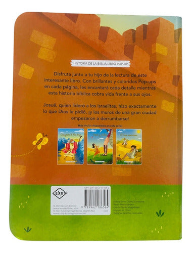Libro: Josué Y El Muro - Libro Pop Up - Lexus - Tapa Dura