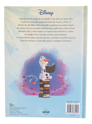 Libro 365 Cuentos Disney Frozen - Lexus - Nuevo Y Original