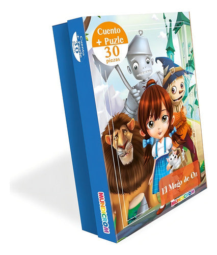 El Mago De Oz, Cuento + Puzzle 30 Pz Mundicrom