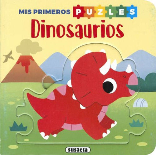 Dinosaurios (mis Primeros Puzles), De Martínez, Emma., Vol. 1. Editorial Susaeta, Tapa Dura En Español