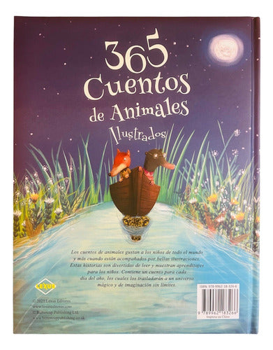 Libro 365 Cuentos De Animales Ilustrados - Lexus Nuevo T/dur