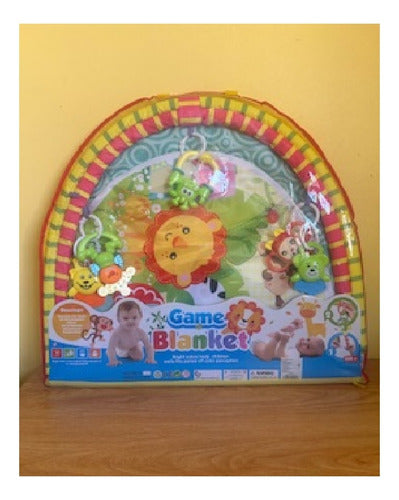 Alfombra Gimnasio Zoo Para Bebe 0-18m Estimulacion Temprana Colores