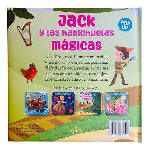 Libro Jack Y Las Habichuelas Mágicas - Pop-up - Lexus T/dura
