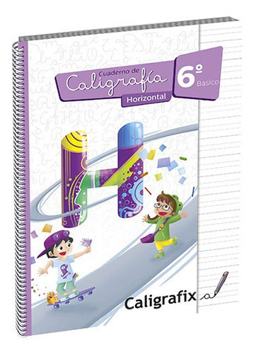 Caligrafix Cuaderno Caligrafia Horizontal 6° Bas
