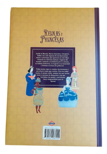 Libro Reinas Y Princesas - T/dura Lexus Nuevo Y Original