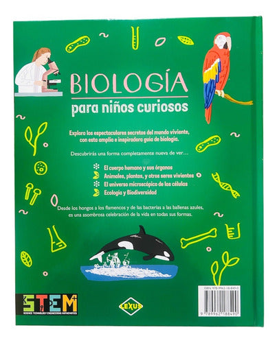 Libro: Biologia Para Niños Curiosos - Lexus Tapa Dura Nuevo