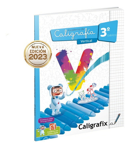 Caligrafia Vertical 3 Basico Caligrafix
