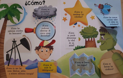 Libro Ciencia E Inventos Levanta Tapitas- 60 Datos Curiosos