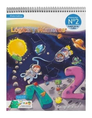 Logica Y Numeros 2 (5 Años) Kinder / Caligrafix Tapa Blanda