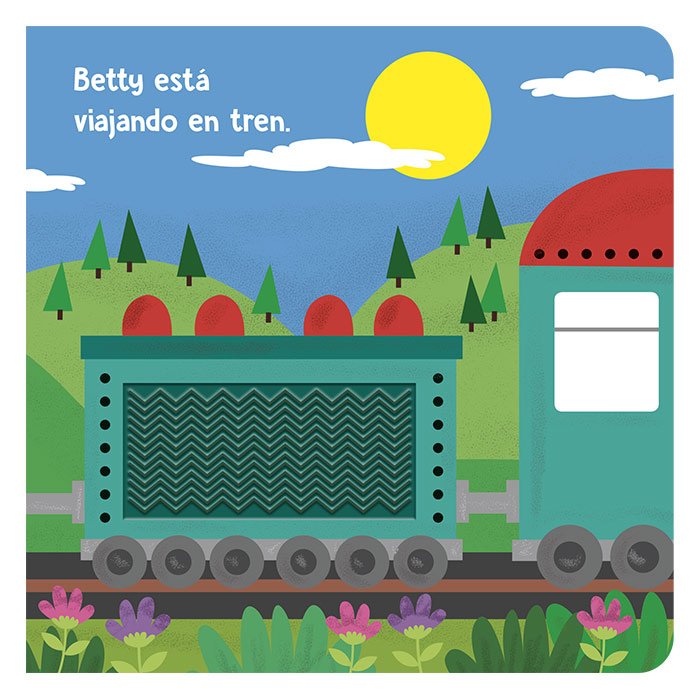 Ruedas en la Ruta: Un Libro para Tocar y Sentir