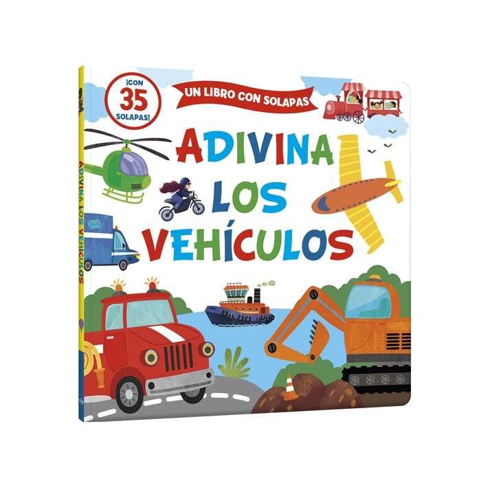 Adivina Los Vehículos, con 35 Solapas