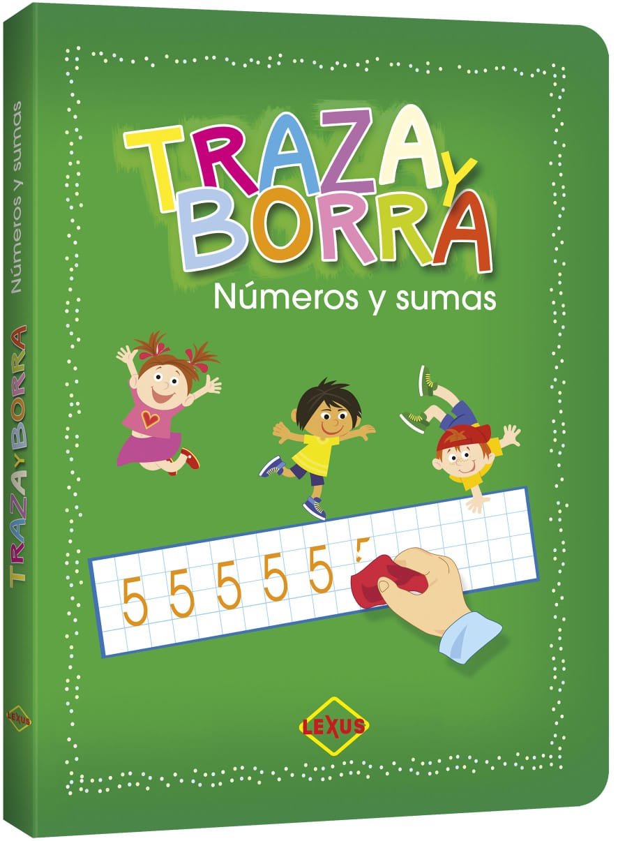 Traza y Borra Letras y Palabras - Números y Sumas