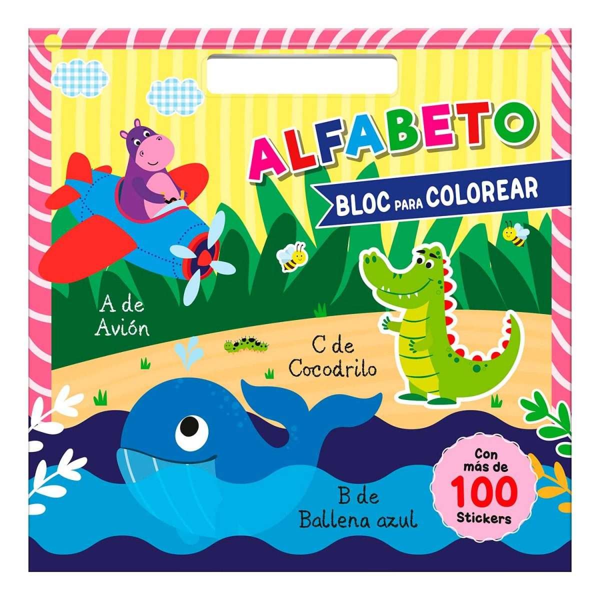 Alfabeto Bloc para Colorear