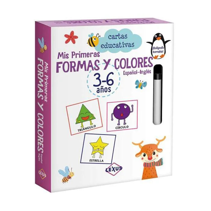 Mis Primeras Formas y Colores – Cartas Educativas