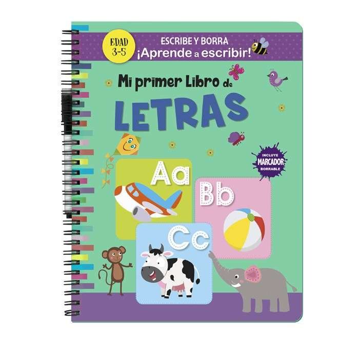 Escribe y Borra - Mi Primer Libro de Letras