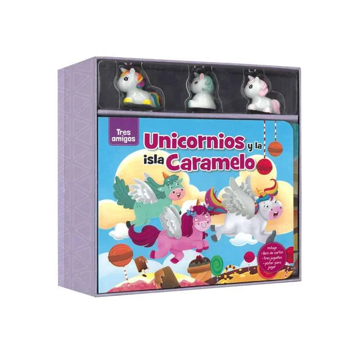 Unicornios y La Isla Caramelo - Colección Tres Amigos