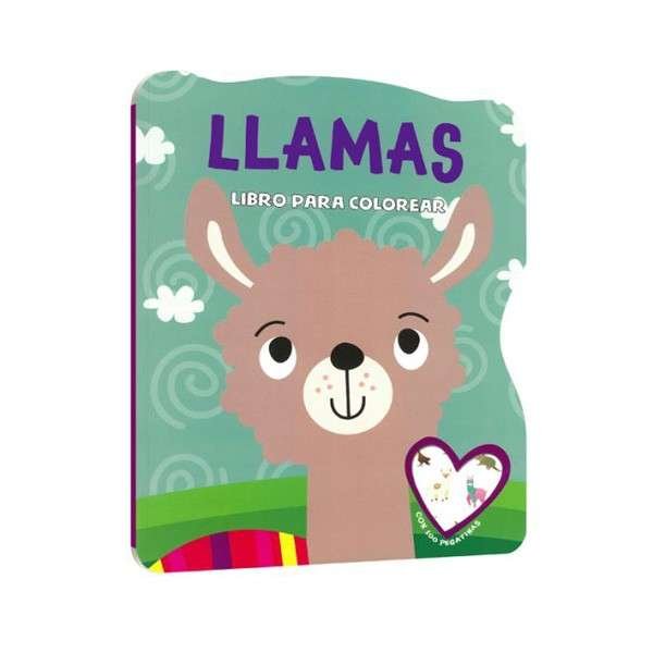 Llamas Libro para Colorear