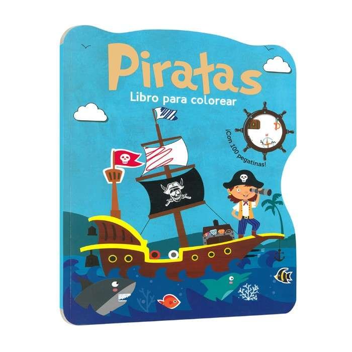 Piratas Libro para Colorear